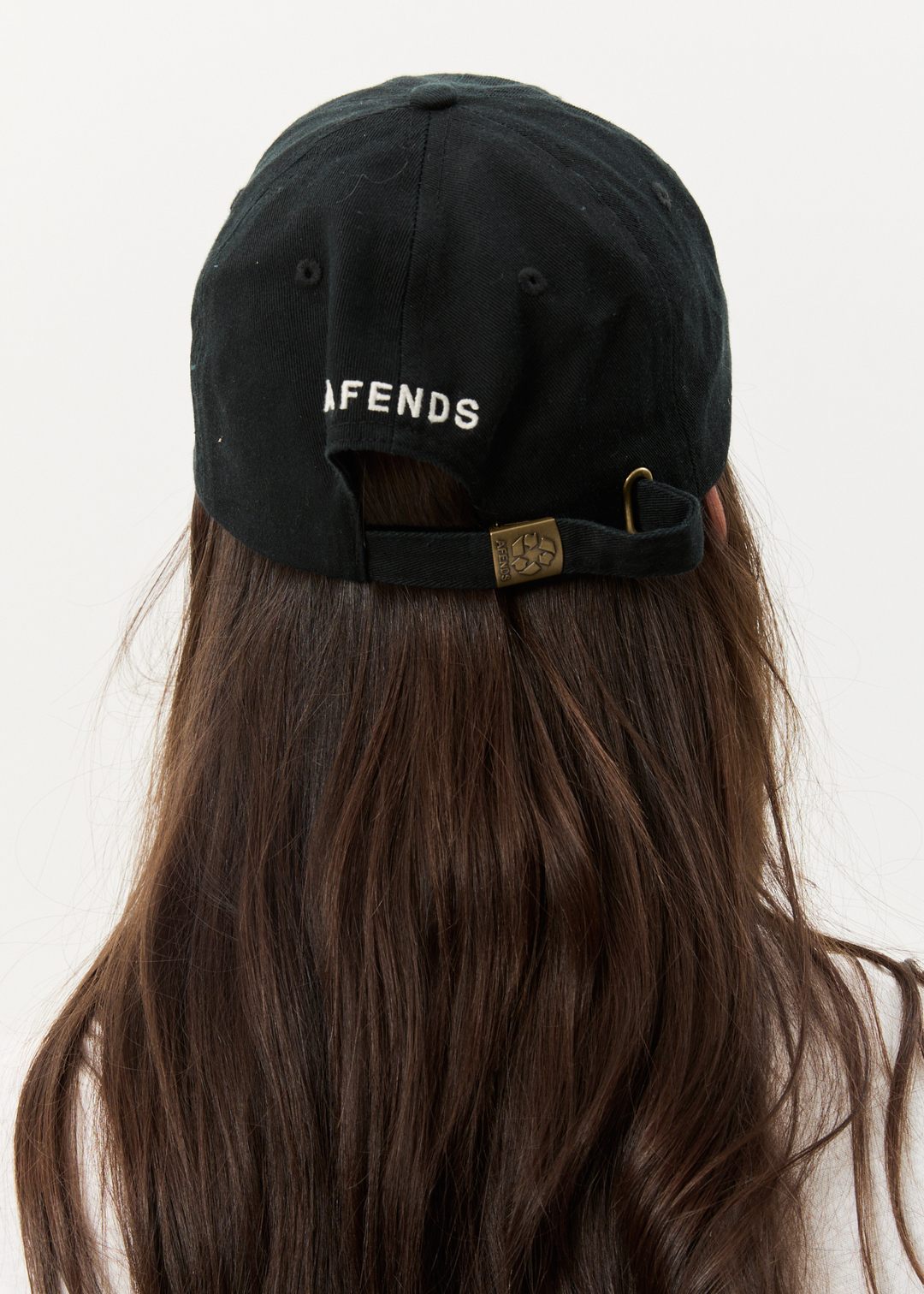 AFENDS Mens Core - Six Panel Cap - Stone Black