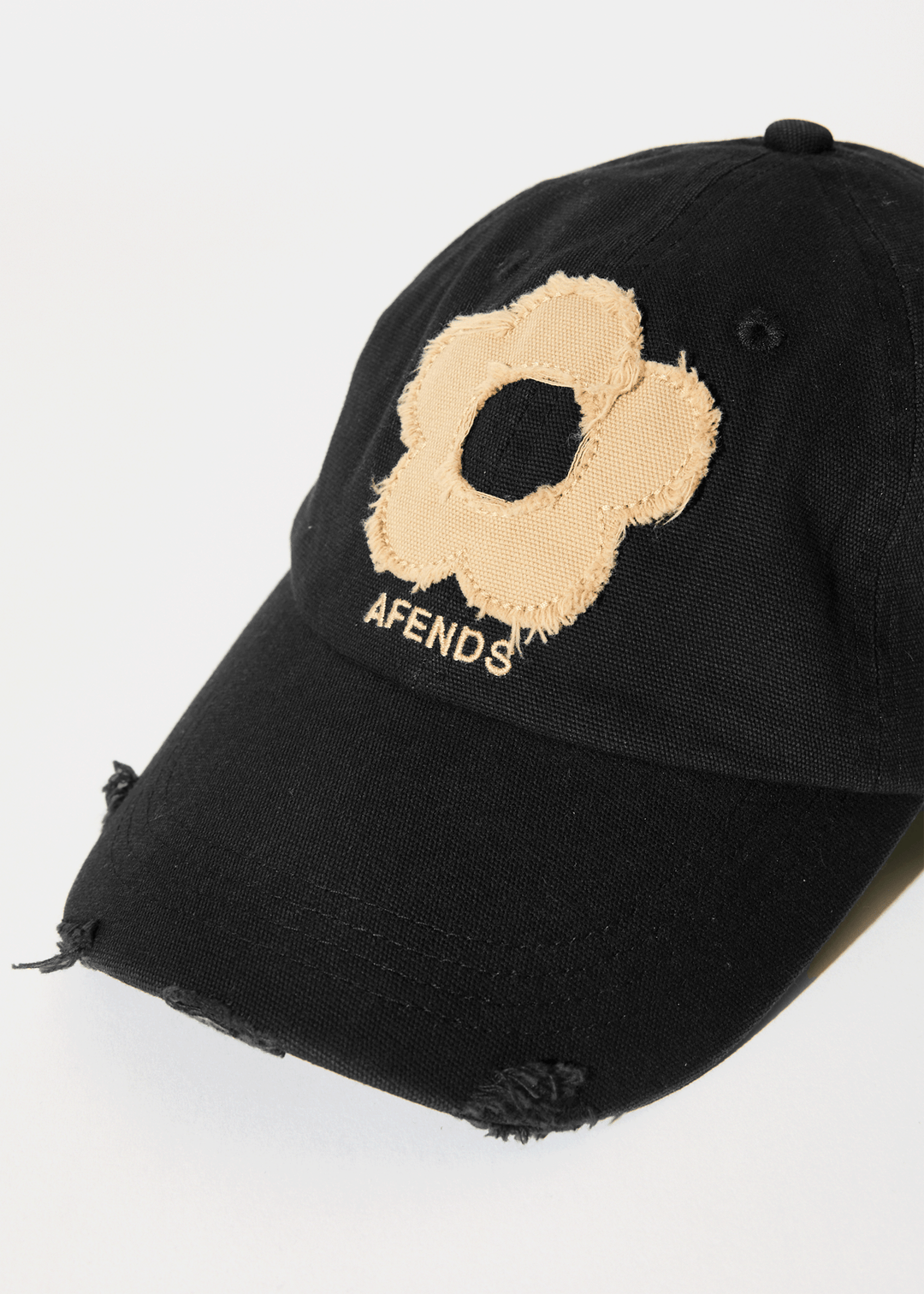 AFENDS Womens Bloom - Panelled Cap - Black / Tan