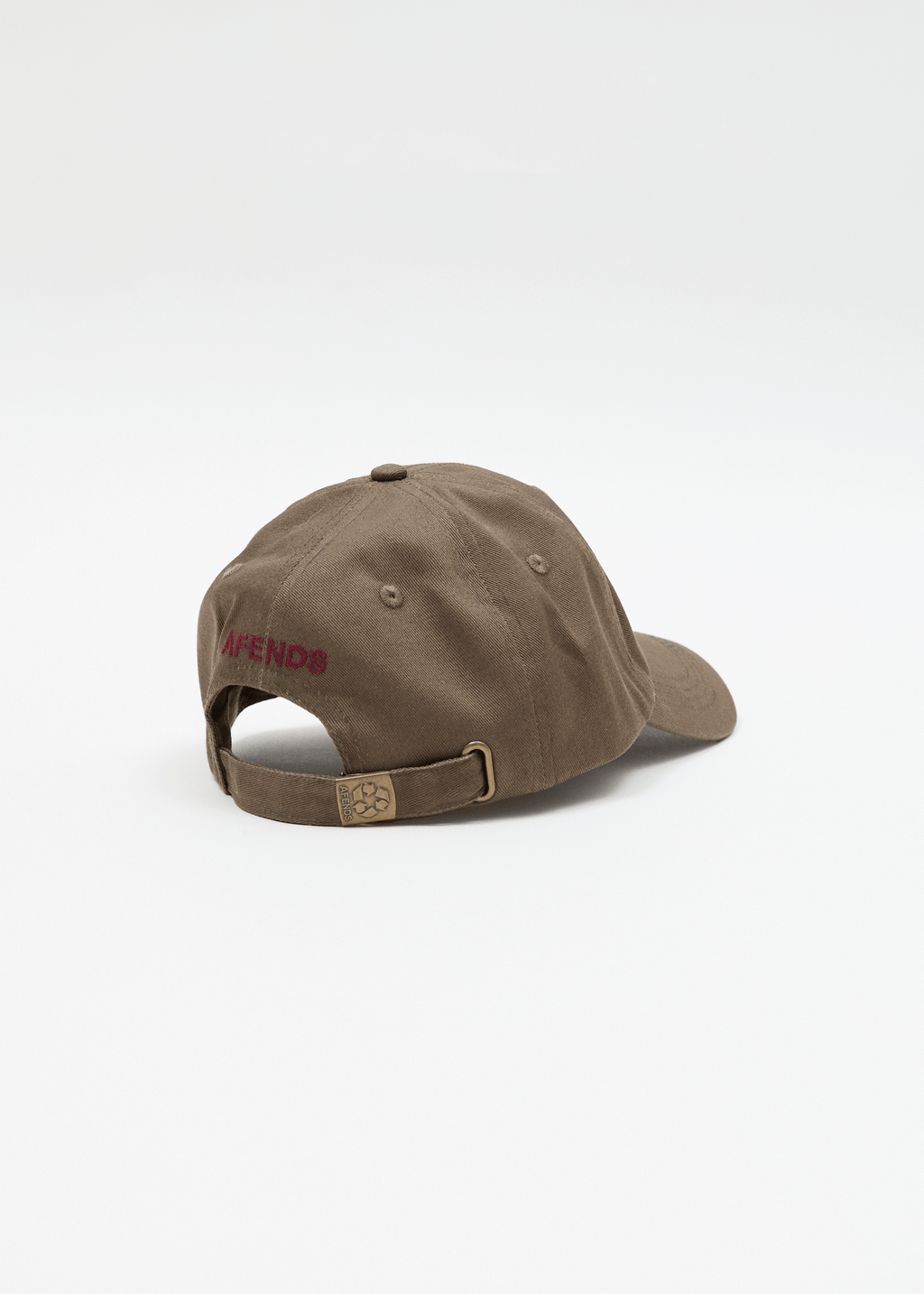 AFENDS Mens Core - Six Panel Cap - Fossil