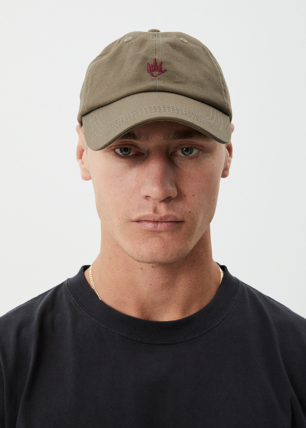 AFENDS Mens Core - Six Panel Cap - Fossil