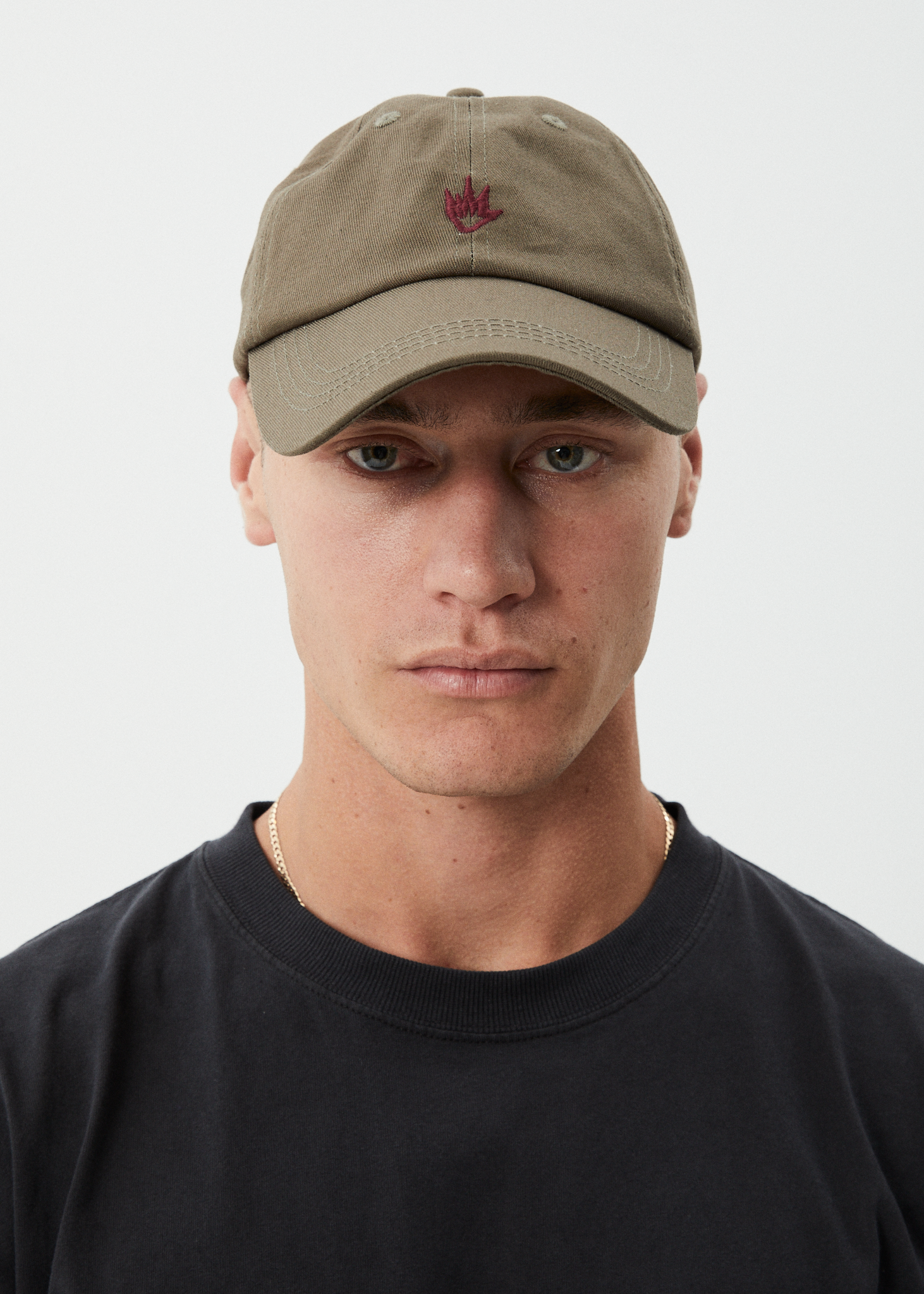 AFENDS Mens Core - Six Panel Cap - Fossil