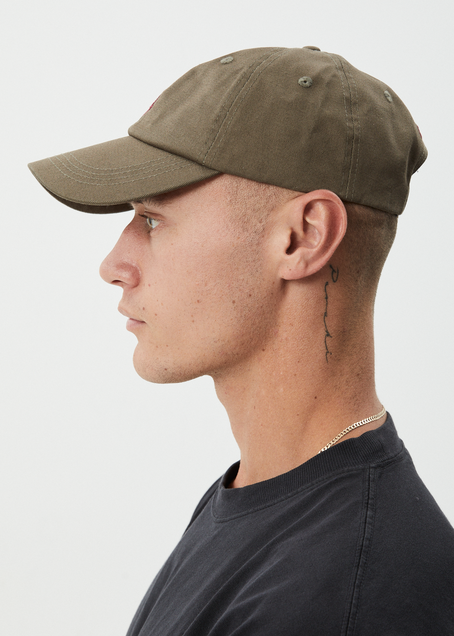 AFENDS Mens Core - Six Panel Cap - Fossil