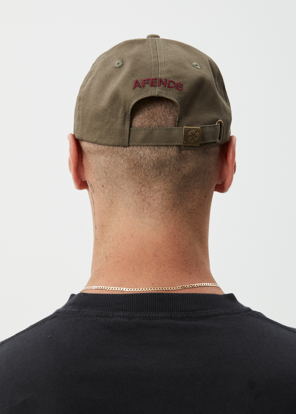 AFENDS Mens Core - Six Panel Cap - Fossil