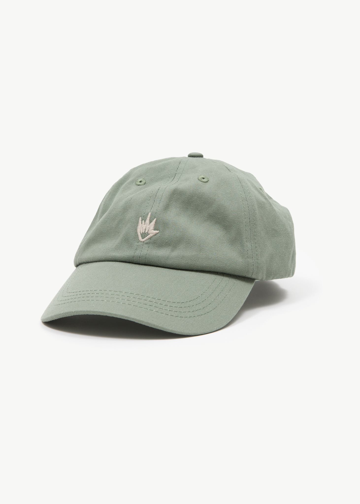 AFENDS Mens Core - Six Panel Cap - Oil Green