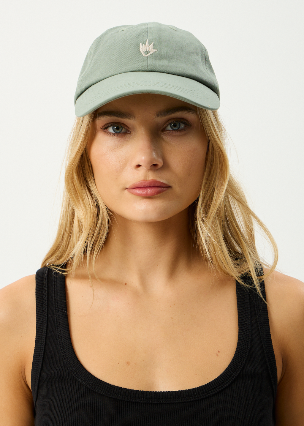 AFENDS Mens Core - Six Panel Cap - Oil Green