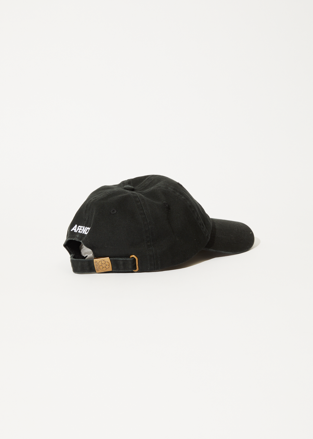 AFENDS Mens Core - Six Panel Cap - Stone Black