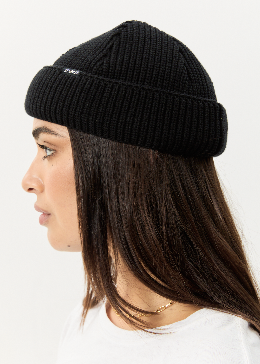 AFENDS Mens Thc - Wharfie Beanie - Black