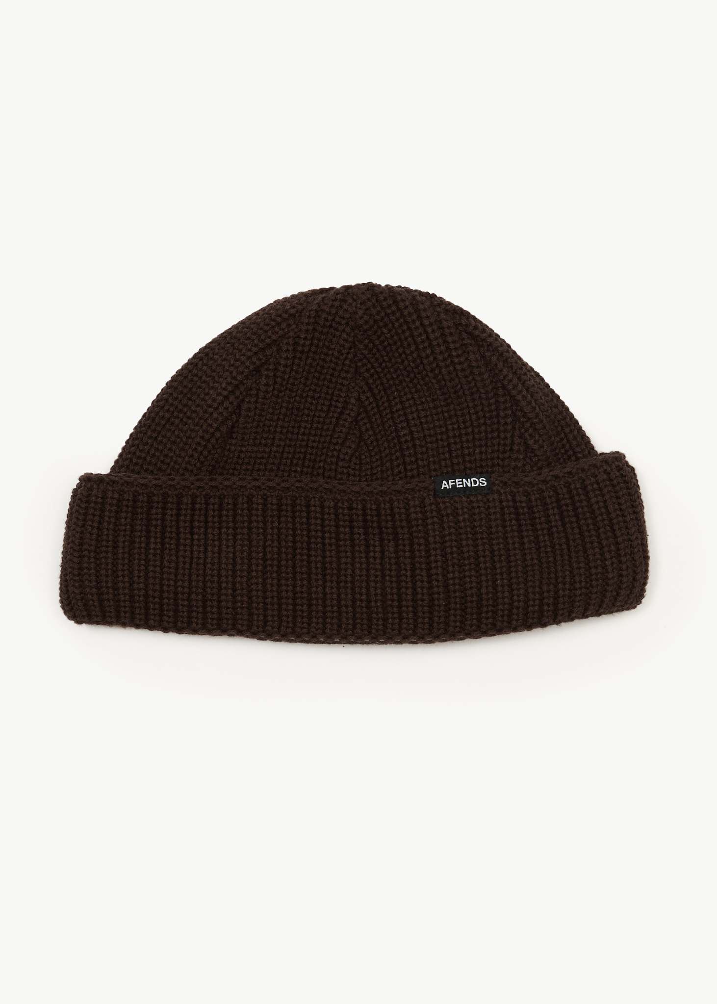 AFENDS Mens Thc - Wharfie Beanie - Coffee