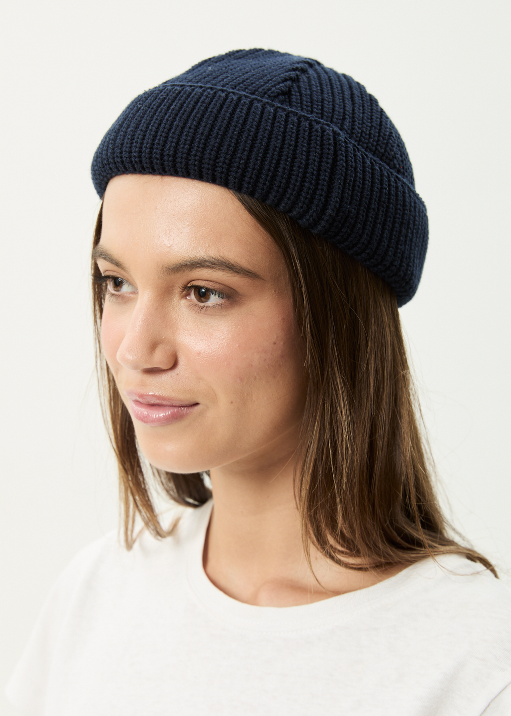 AFENDS Mens Thc - Wharfie Beanie - Deep Sea