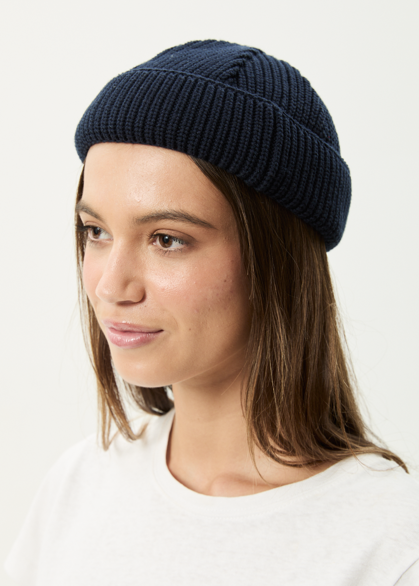 AFENDS Mens Thc - Wharfie Beanie - Deep Sea