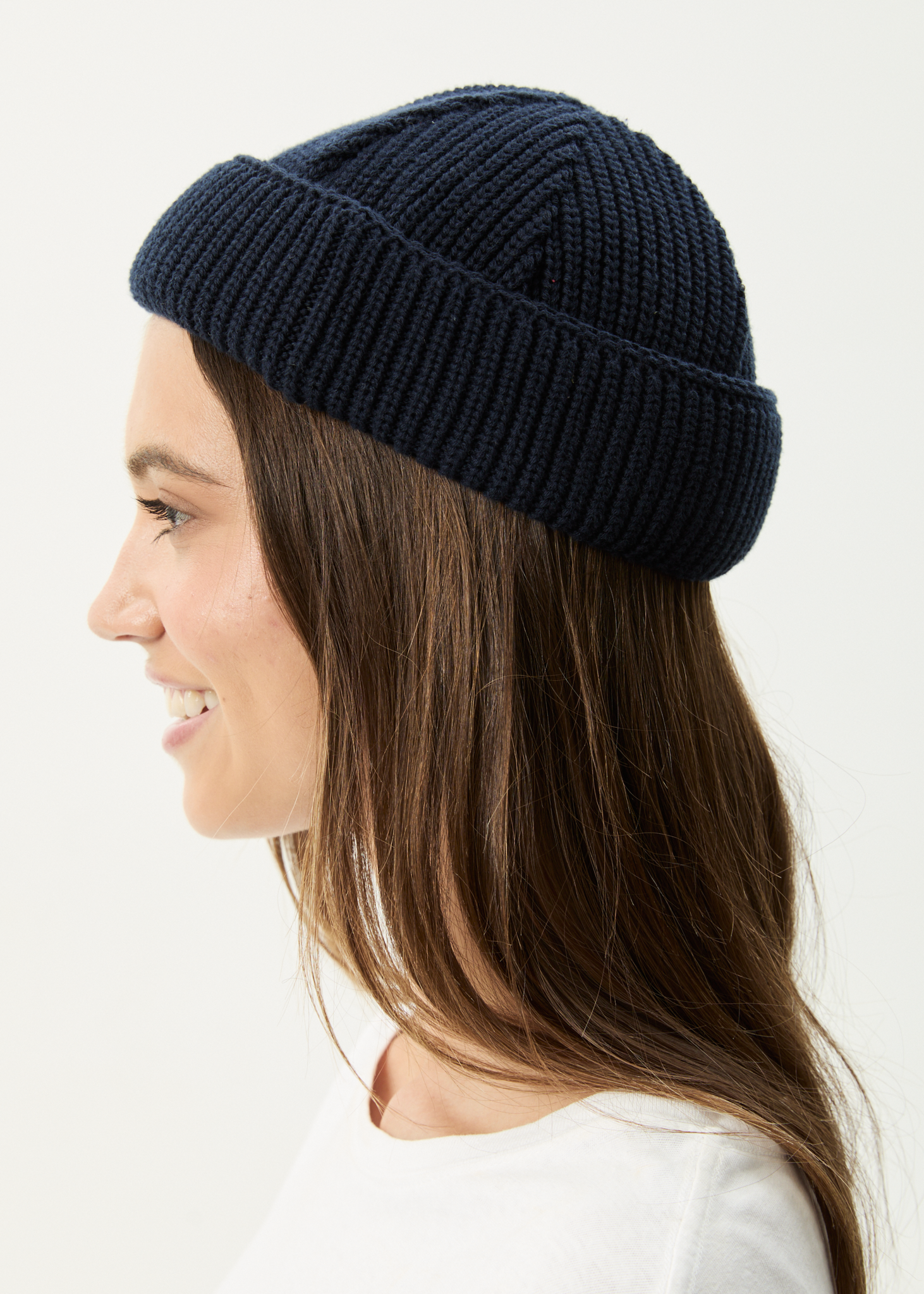 AFENDS Mens Thc - Wharfie Beanie - Deep Sea