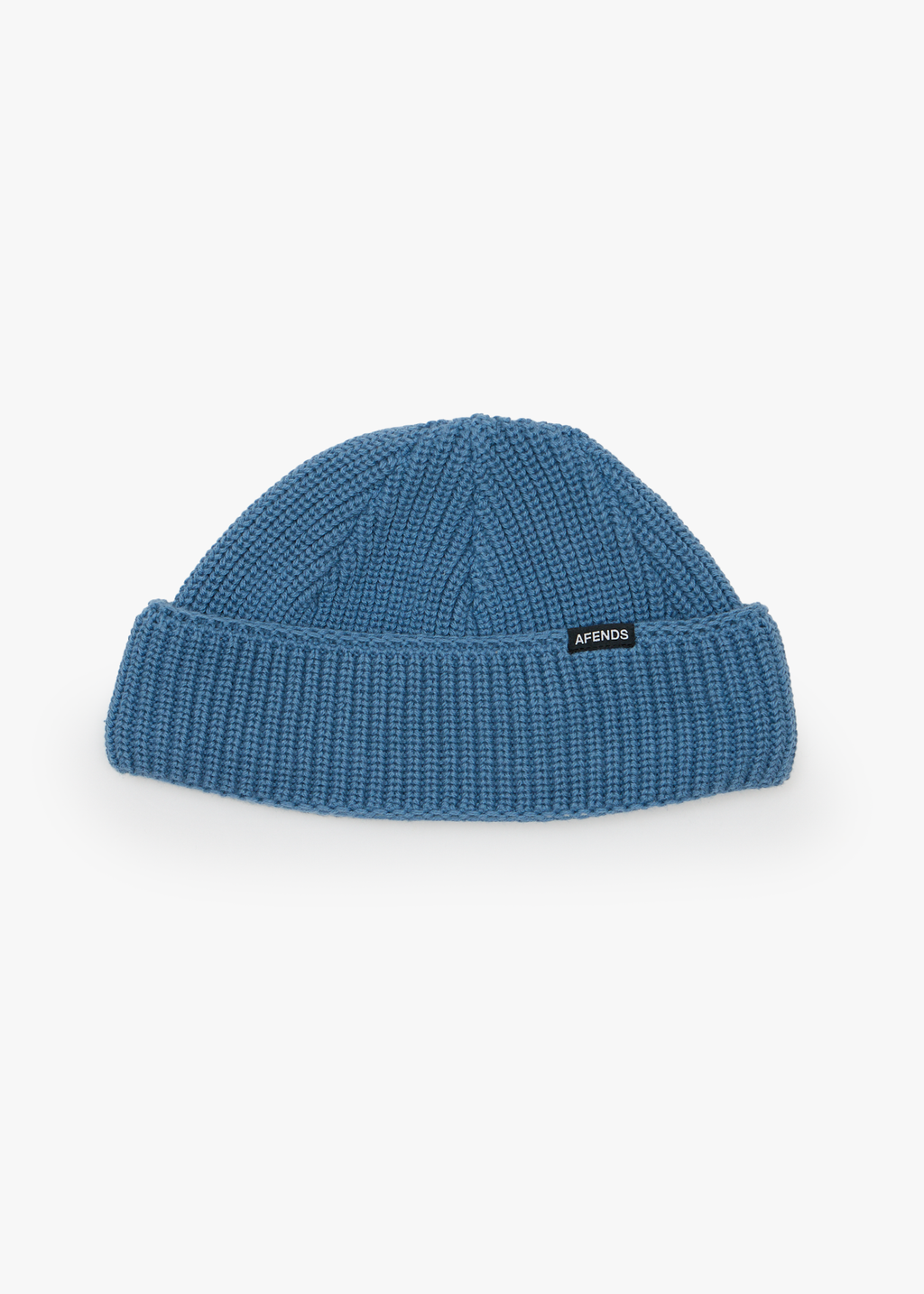 AFENDS Unisex Thc - Wharfie Beanie - Slate Blue