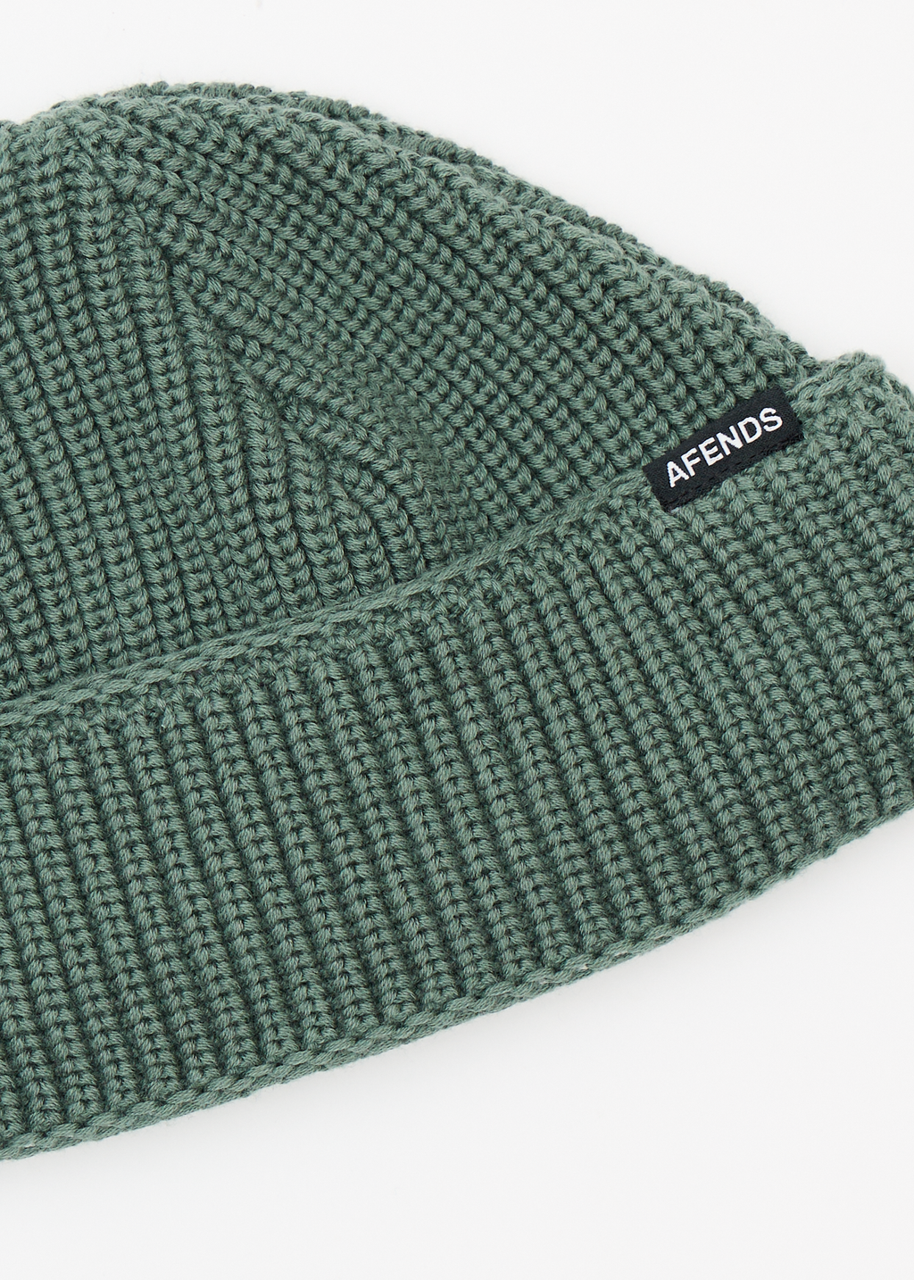 AFENDS Mens Thc - Wharfie Beanie - Sycamore