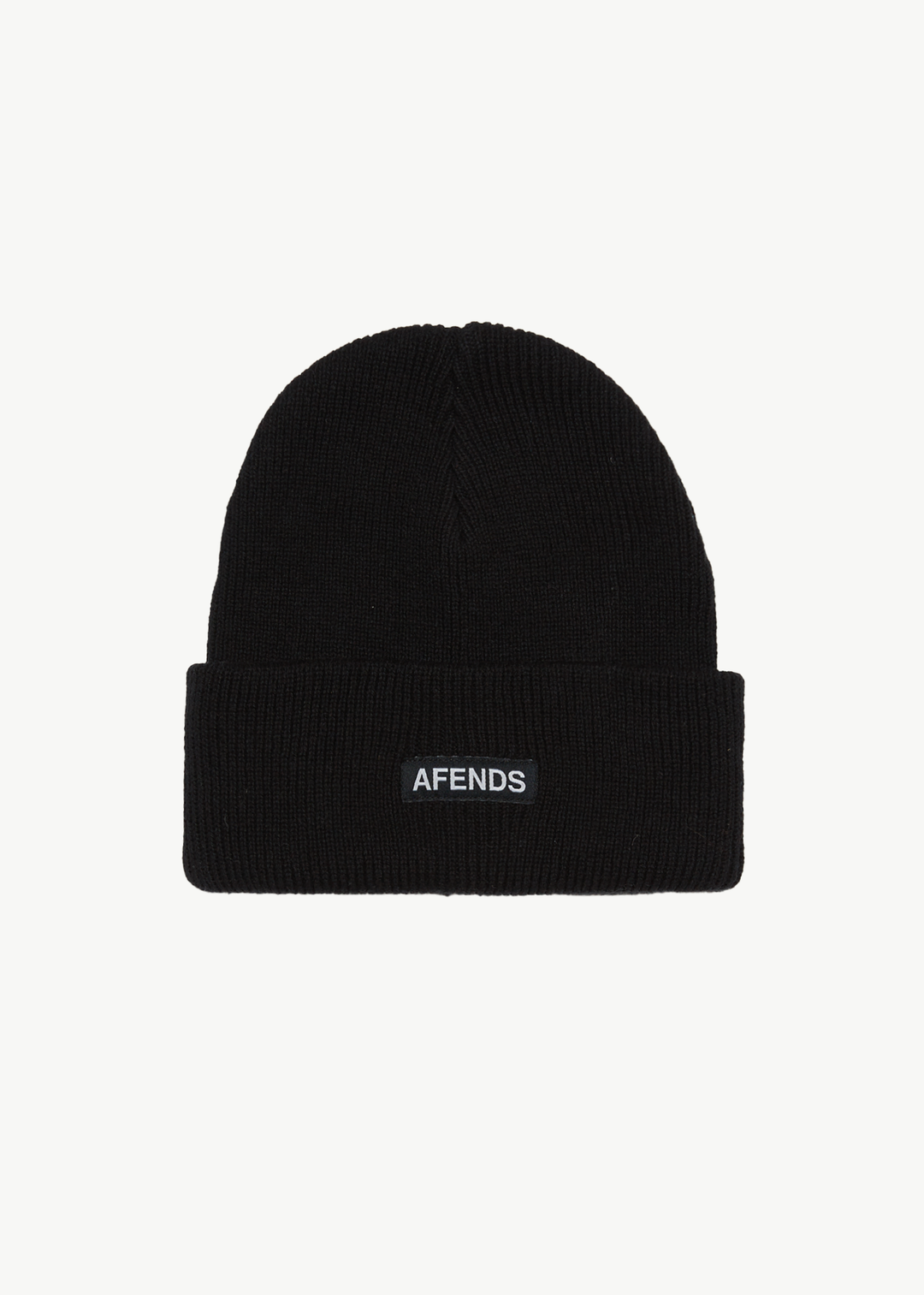 AFENDS Mens Hometown - Beanie - Black 