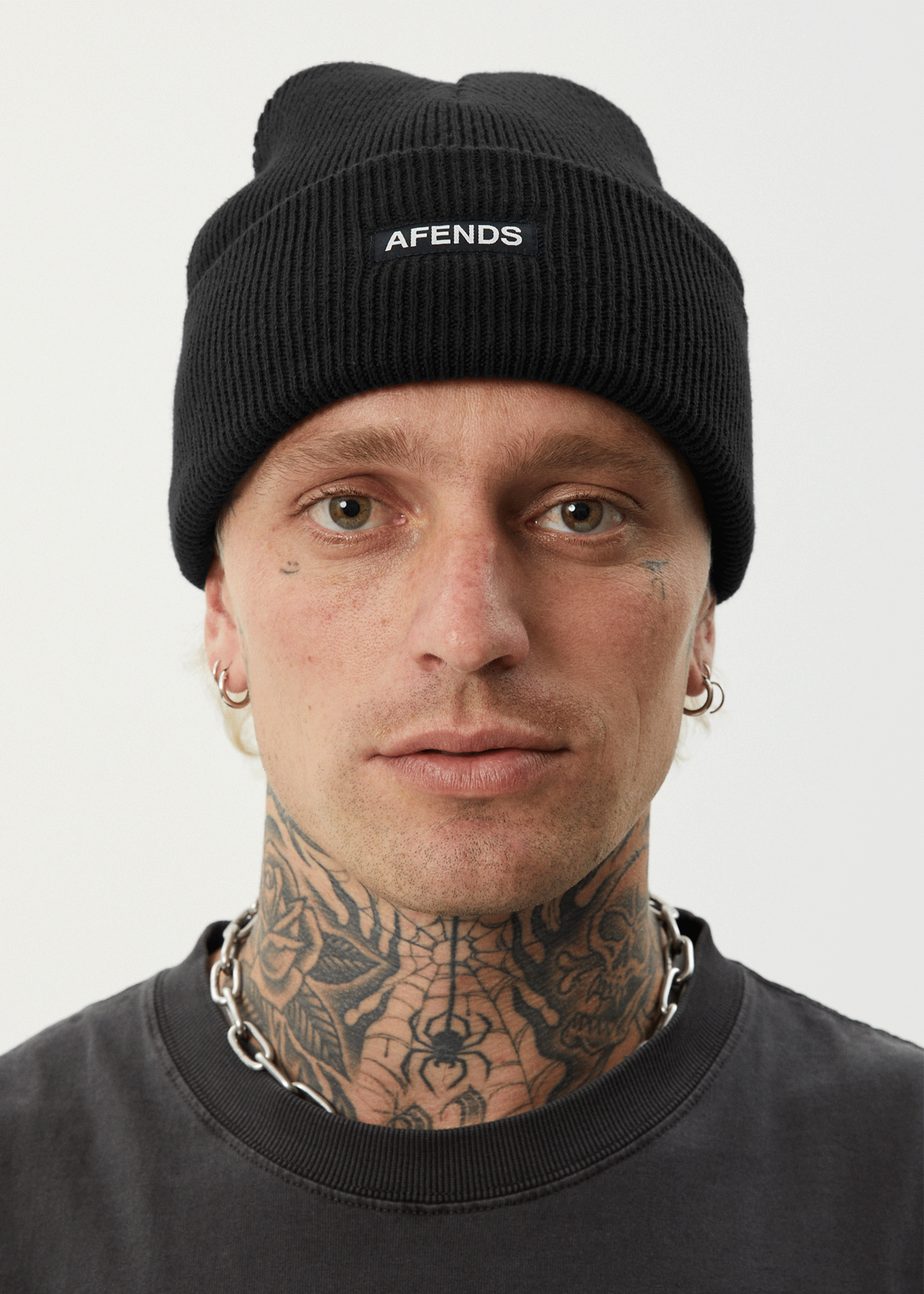 AFENDS Mens Hometown - Beanie - Black