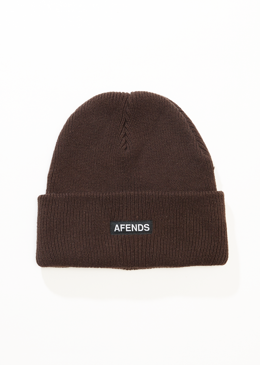 AFENDS Mens Hometown - Beanie - Coffee 