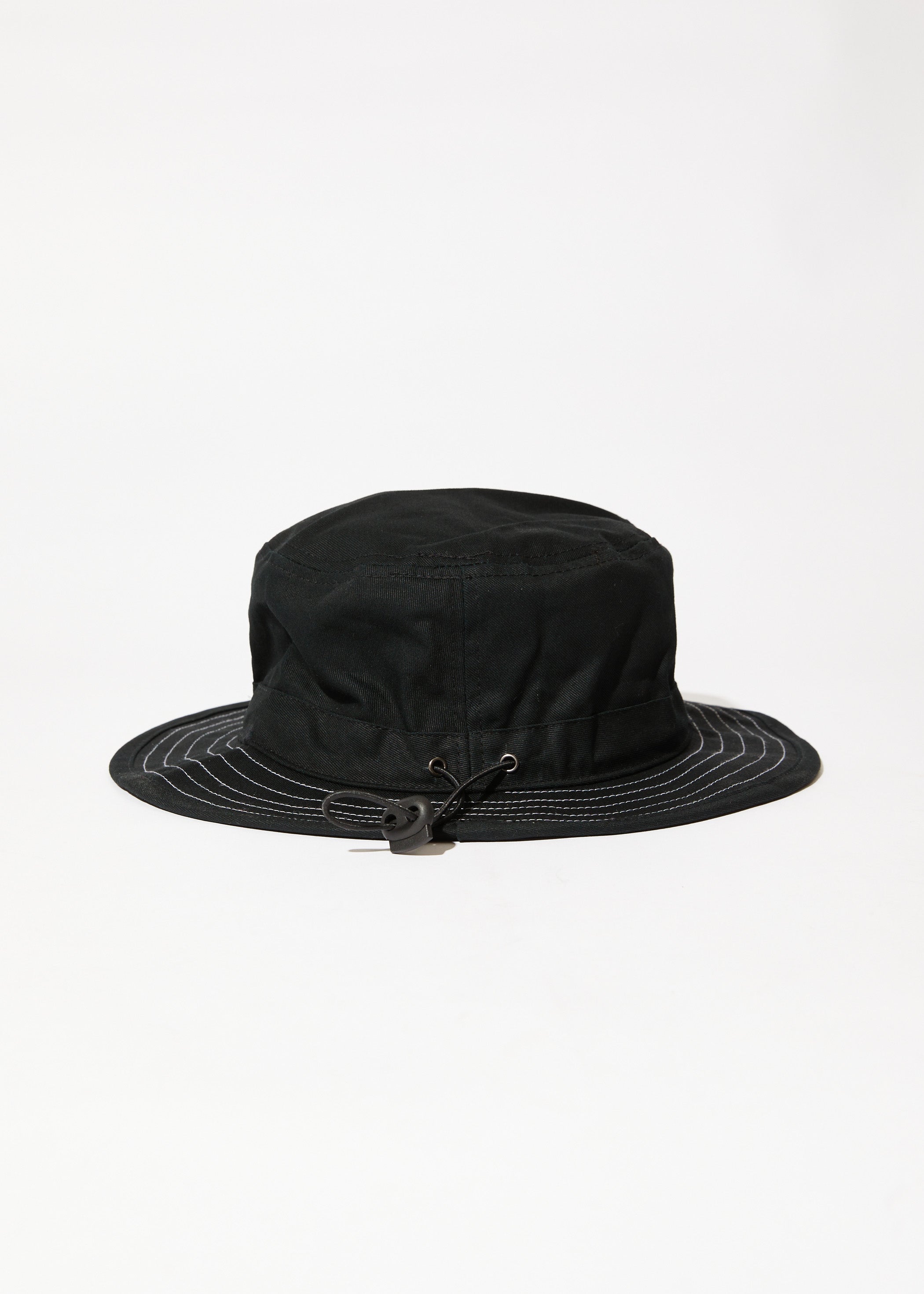 AFENDS Mens Outline - Bucket Hat - Black 