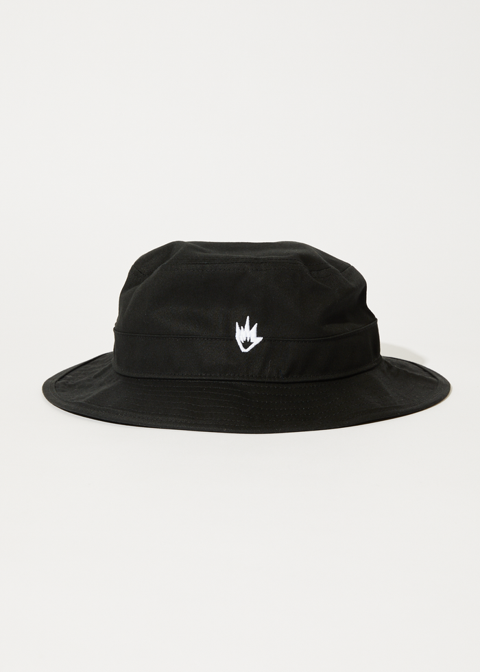 Afends Mens Flame - Recycled Bucket Hat - Black 