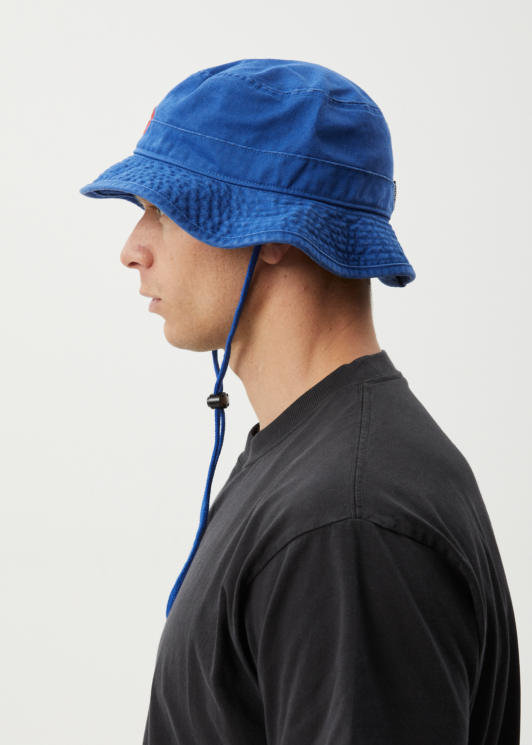 AFENDS Mens Flame - Bucket Hat - Marlin 