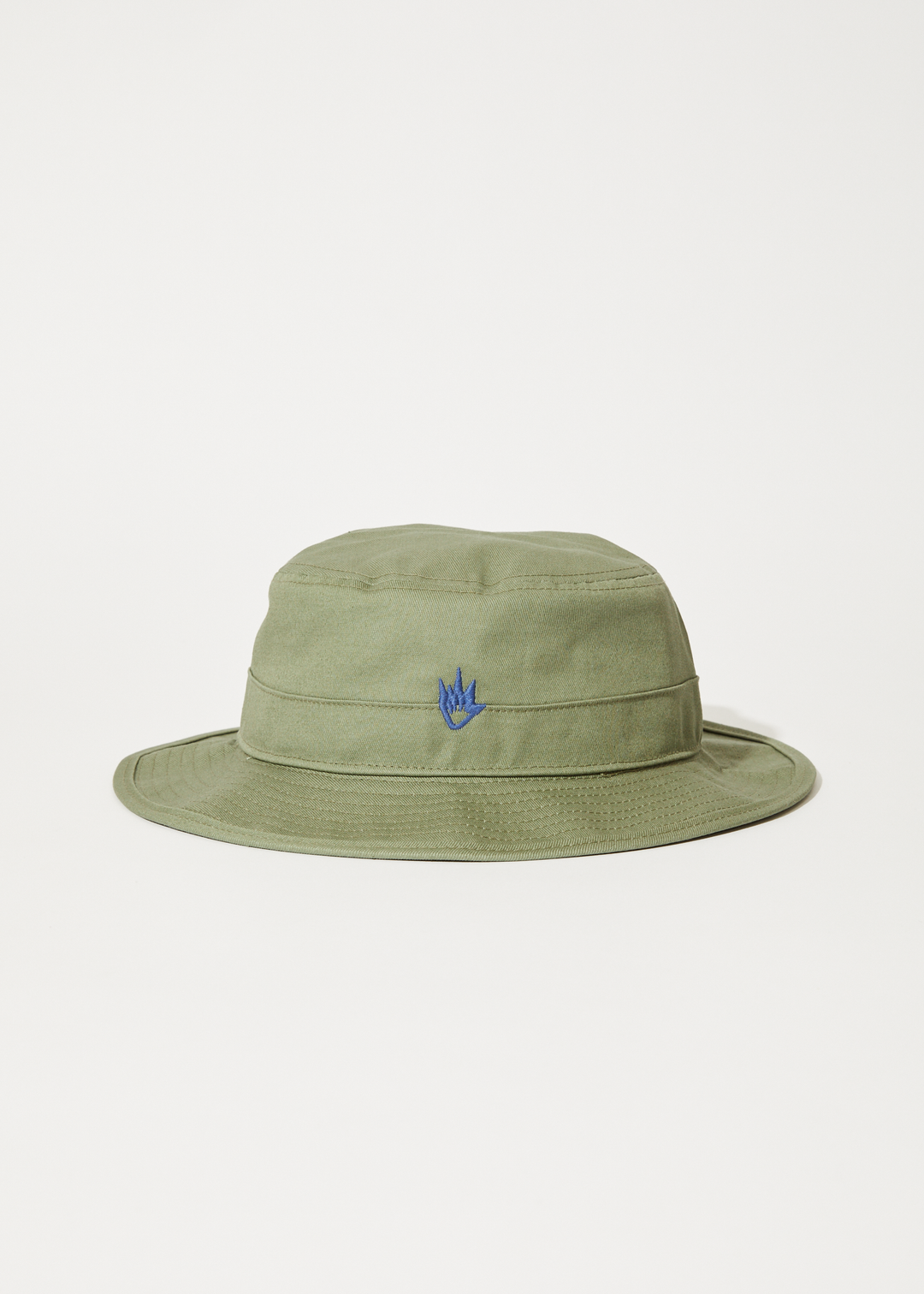 AFENDS Mens Flame - Bucket Hat - Olive 