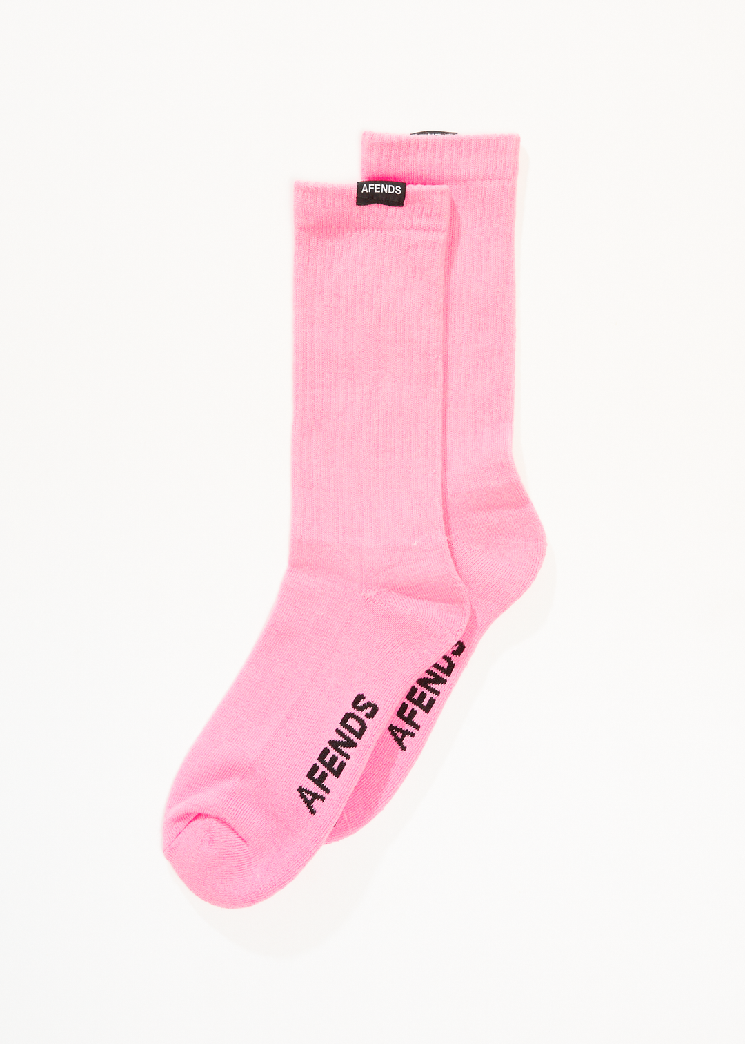 AFENDS Mens Everyday - Socks One Pack - Pink 