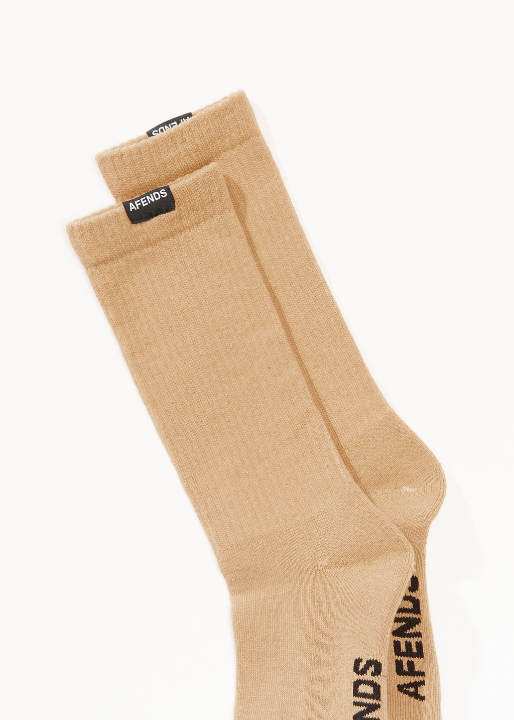 AFENDS Mens Everyday - Socks One Pack - Taupe