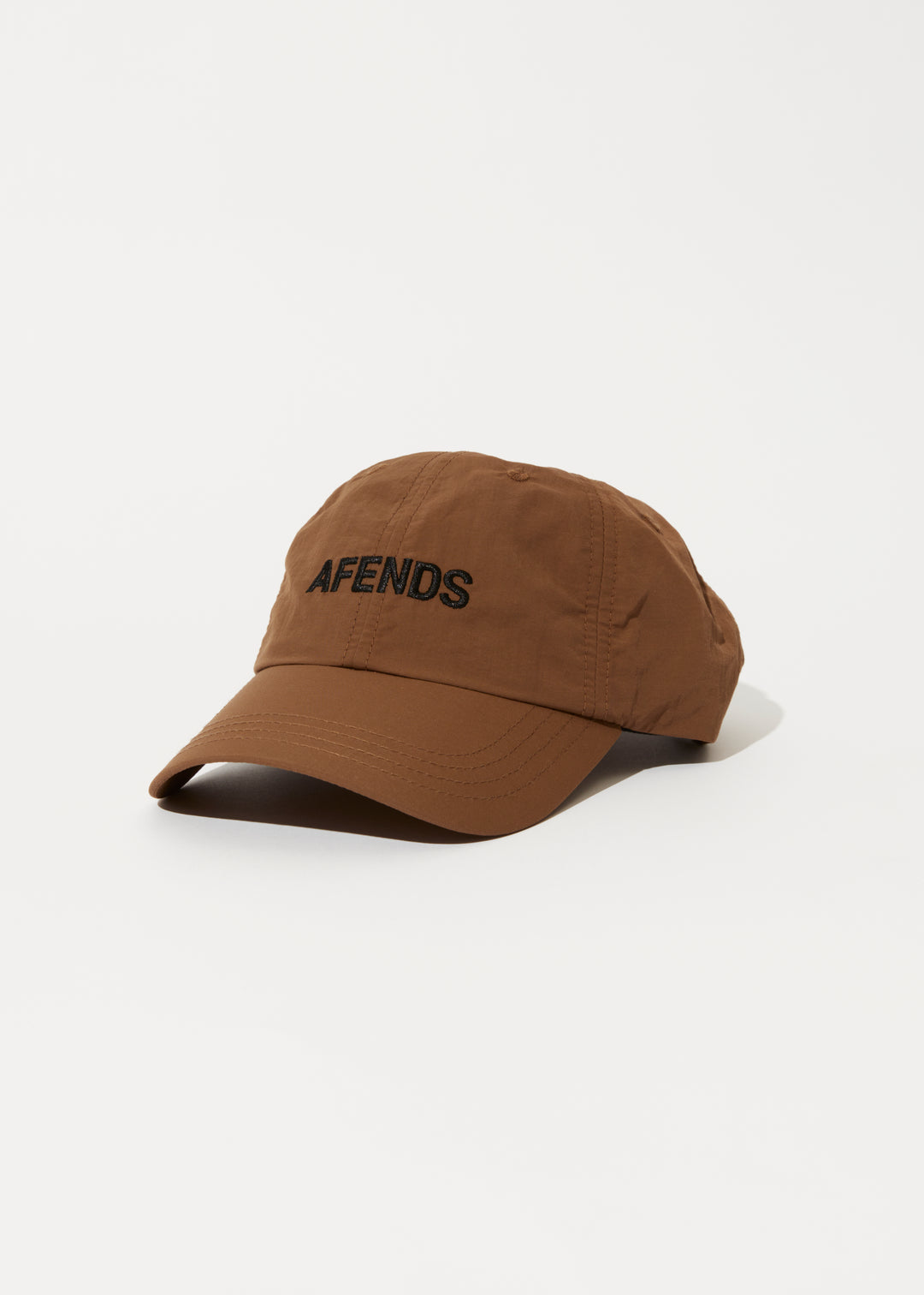 AFENDS Unisex Vinyl - 6 Panel Cap - Toffee 