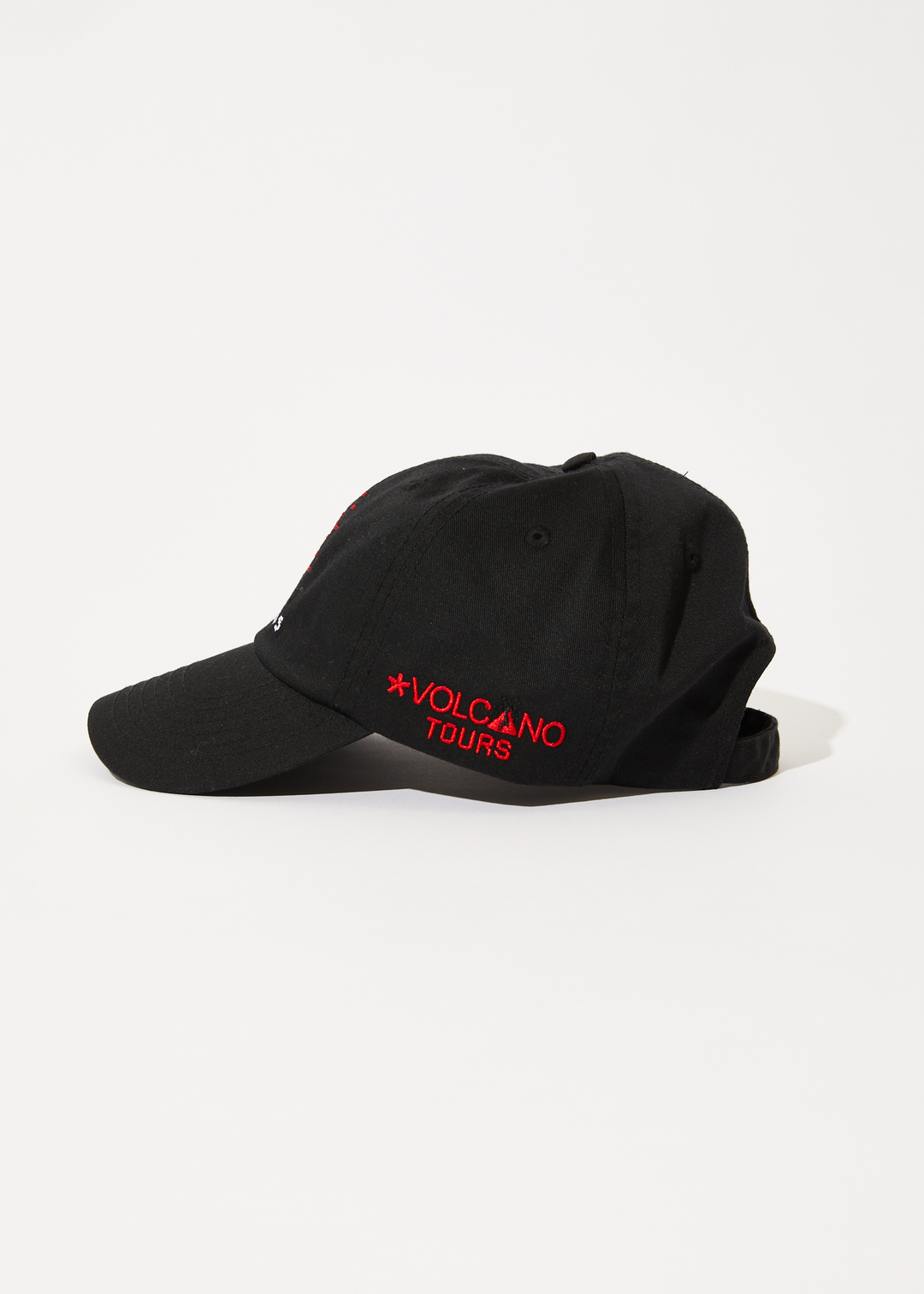 AFENDS Mens World Tour - Six Panel Cap - Stone Black 