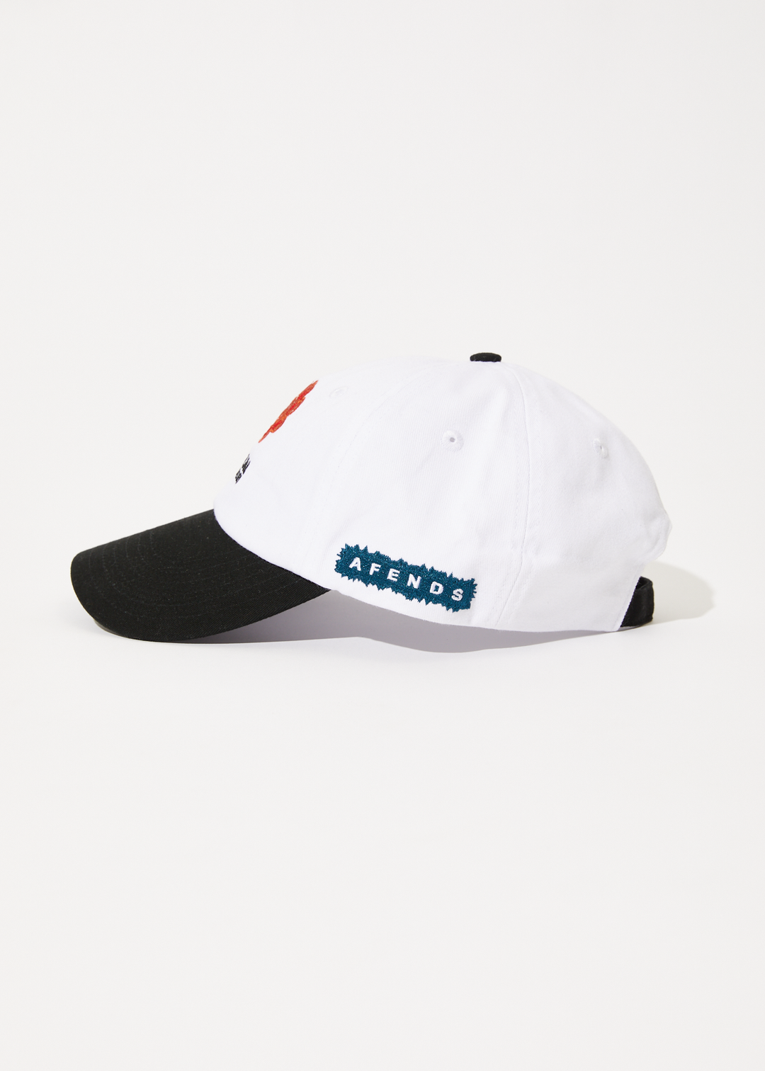 AFENDS Mens World - Six Panel Cap - White 