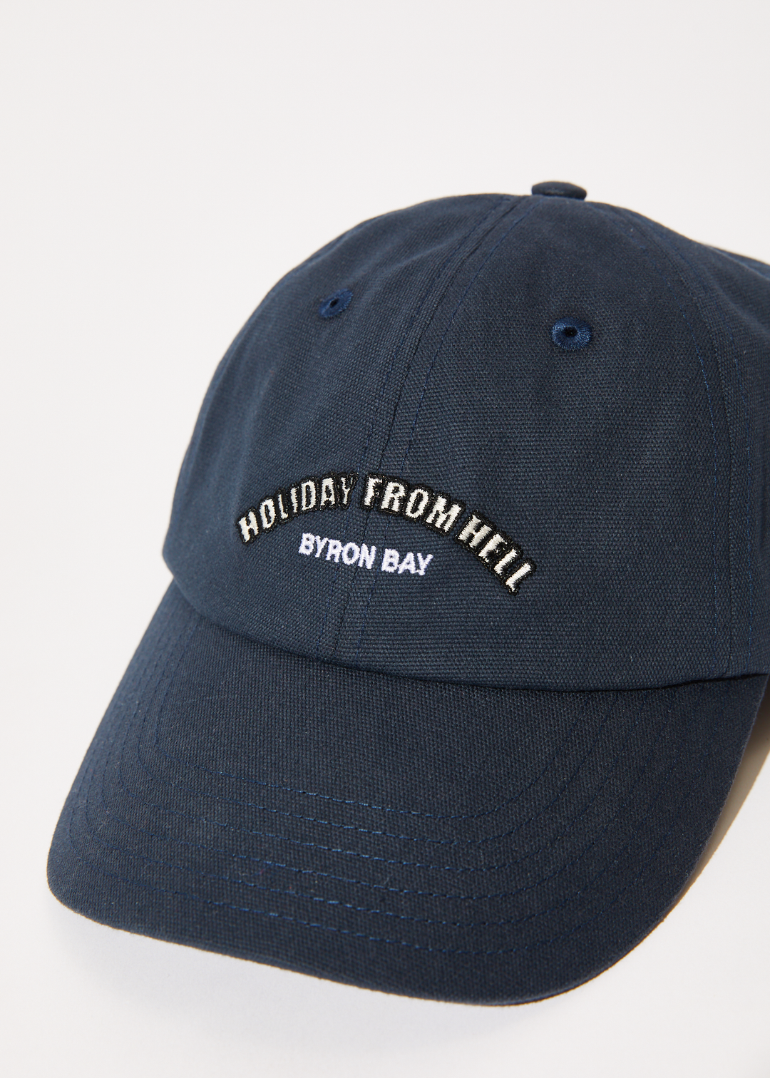 AFENDS Mens Holiday - Six Panel Cap - Navy 