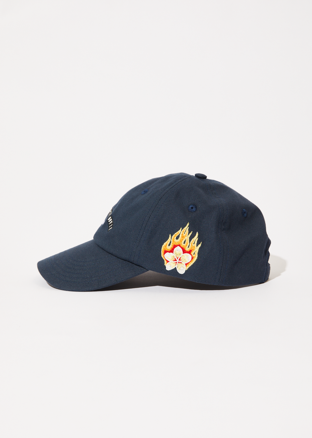 AFENDS Mens Holiday - Six Panel Cap - Navy 