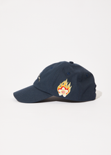Afends Mens Holiday -  Six Panel Cap - Navy - Afends mens holiday    six panel cap   navy 