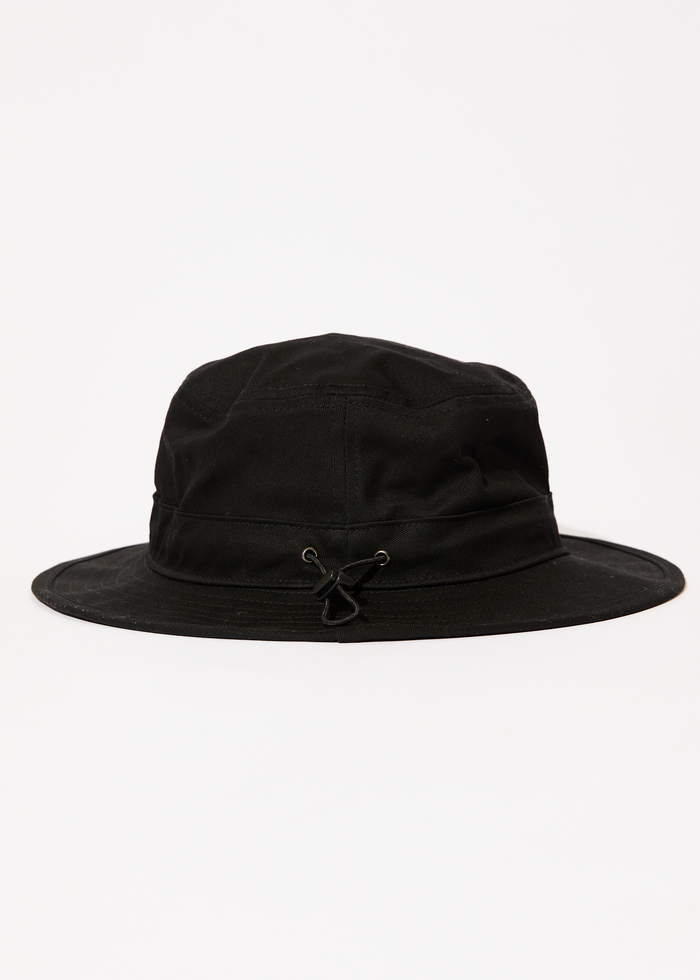 Afends Mens Limits -  Bucket Hat - Black 