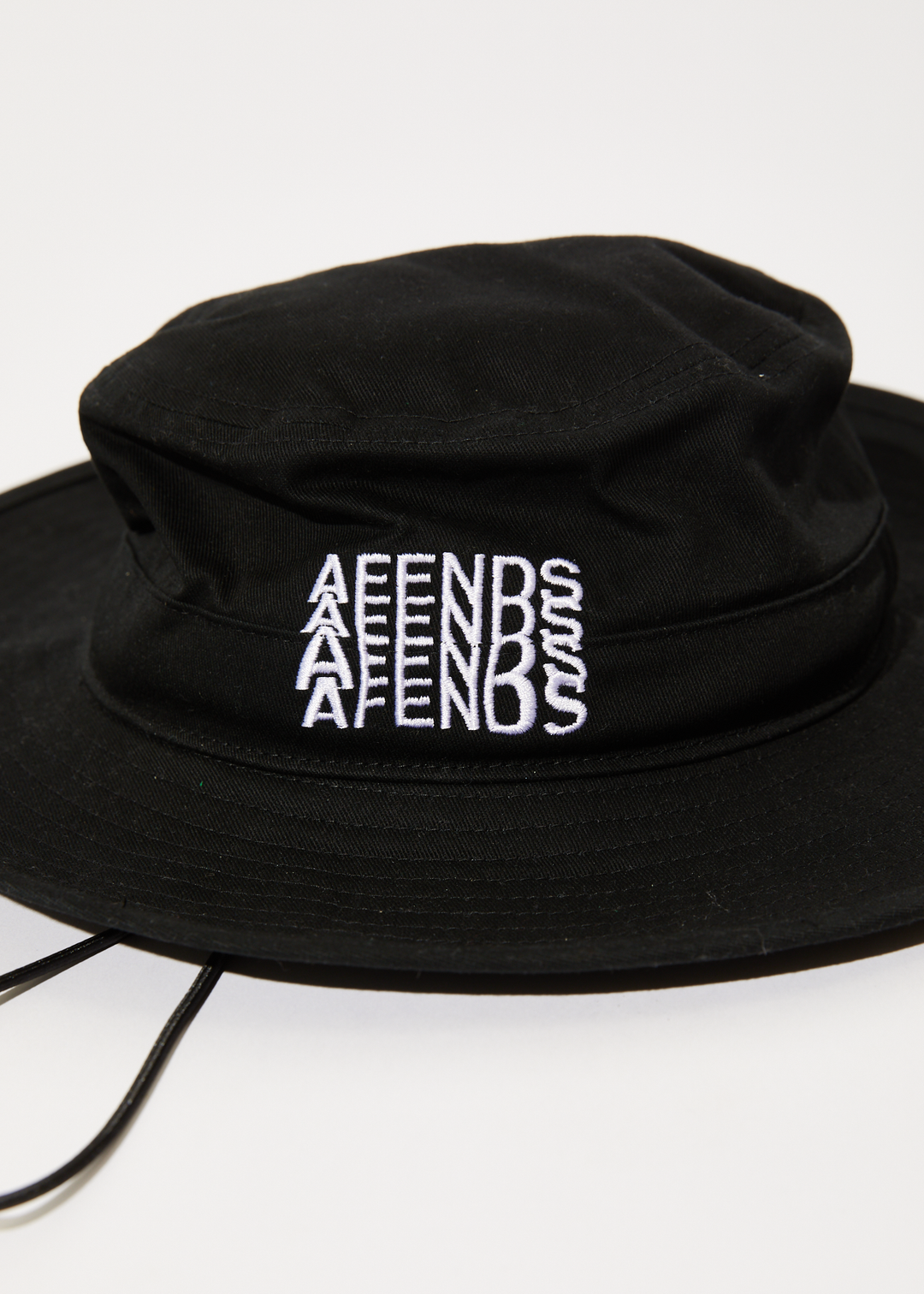 AFENDS Mens Limits - Bucket Hat - Black 