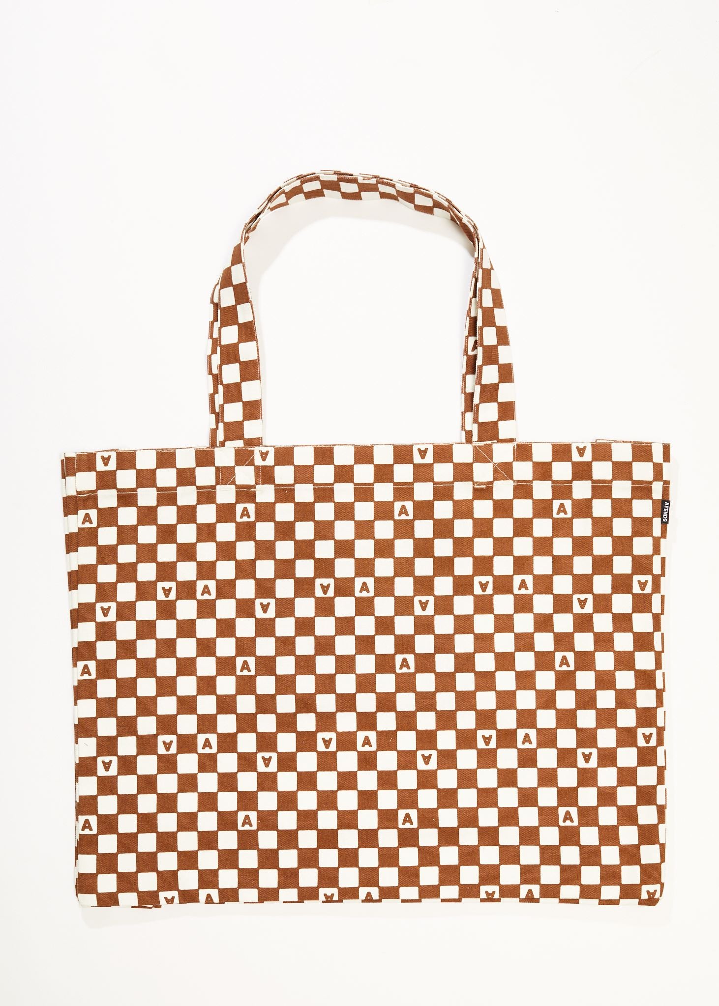 AFENDS Mens Maia Unisex Tote Bag Toffee - Main Image
