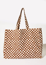 Afends Mens Maia - Unisex  Tote Bag - Toffee - Afends mens maia   unisex  tote bag   toffee 