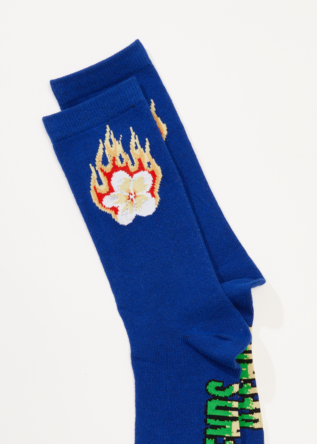 AFENDS Mens Holiday - Socks One Pack - Navy 