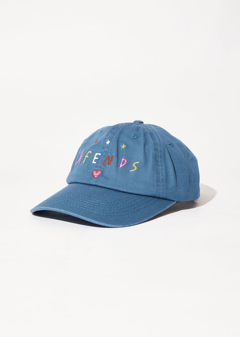 Afends Womens Funhouse - Panelled Cap - Lake