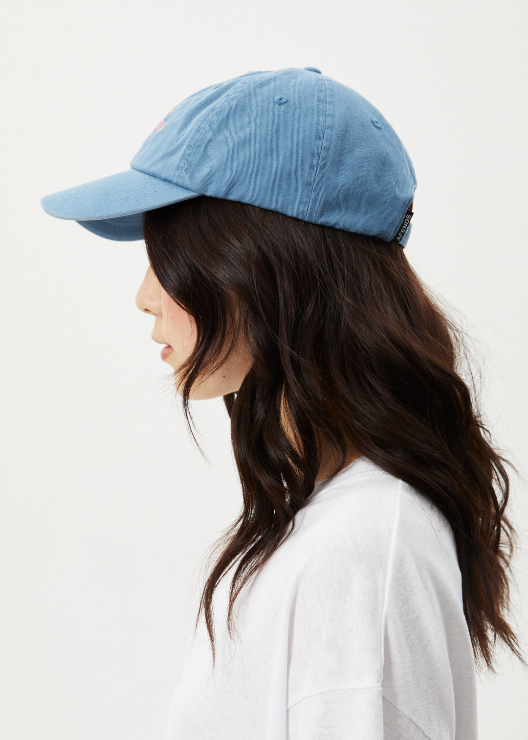 AFENDS Womens Funhouse - Panelled Cap - Lake 