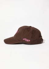 AFENDS Womens Alohaz - Panelled Cap - Coffee - Afends womens alohaz   panelled cap   coffee 