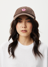Afends Womens Alohaz - Panelled Cap - Coffee - Afends womens alohaz   panelled cap   coffee 