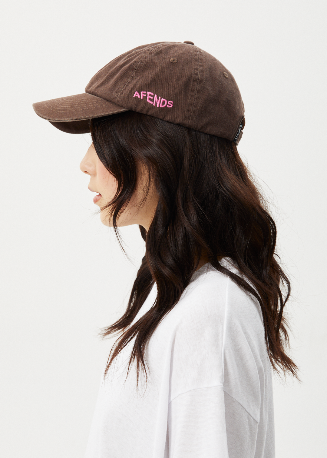 AFENDS Womens Alohaz - Panelled Cap - Coffee 