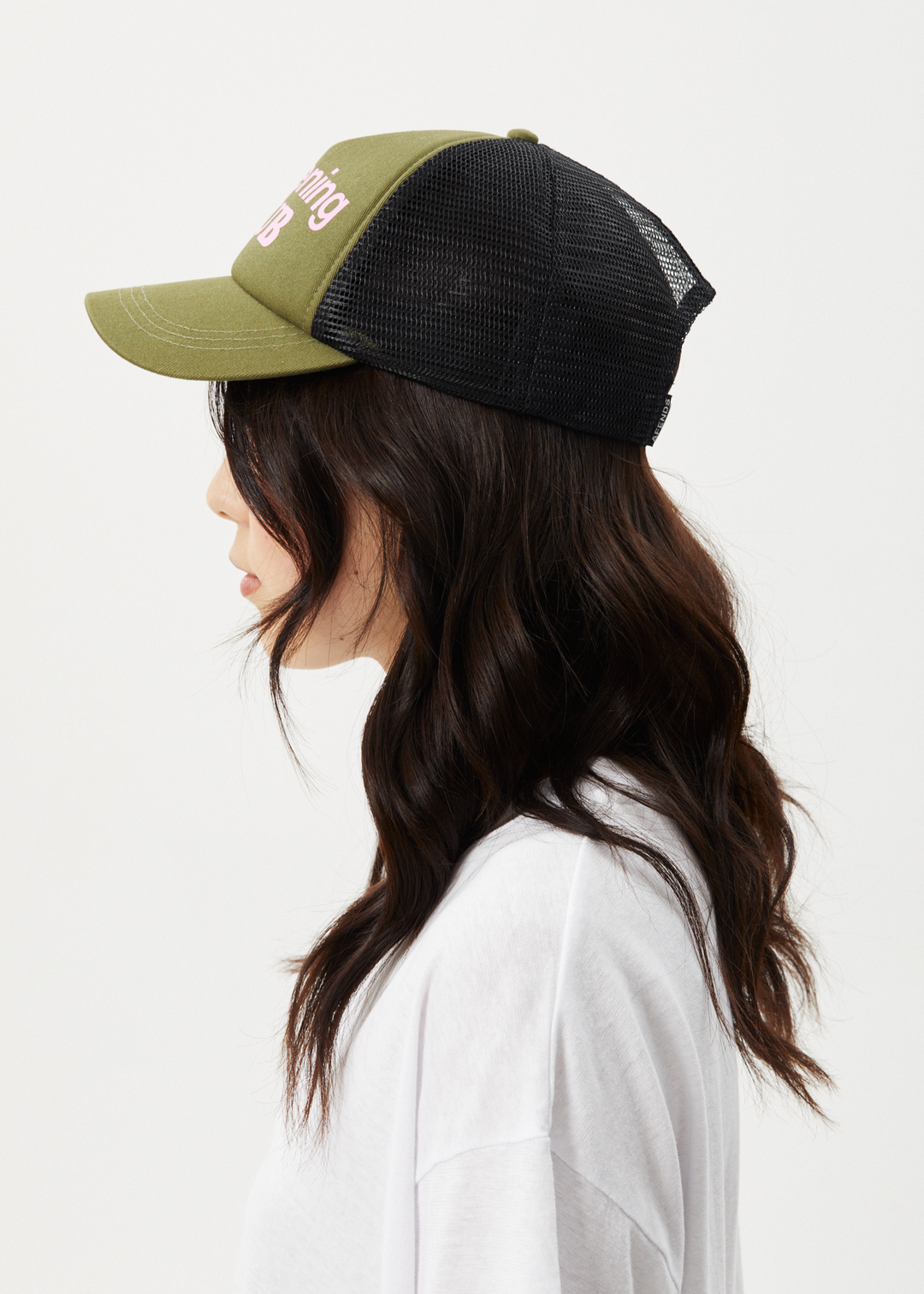 AFENDS Womens Gardening Club - Trucker Cap - Military 