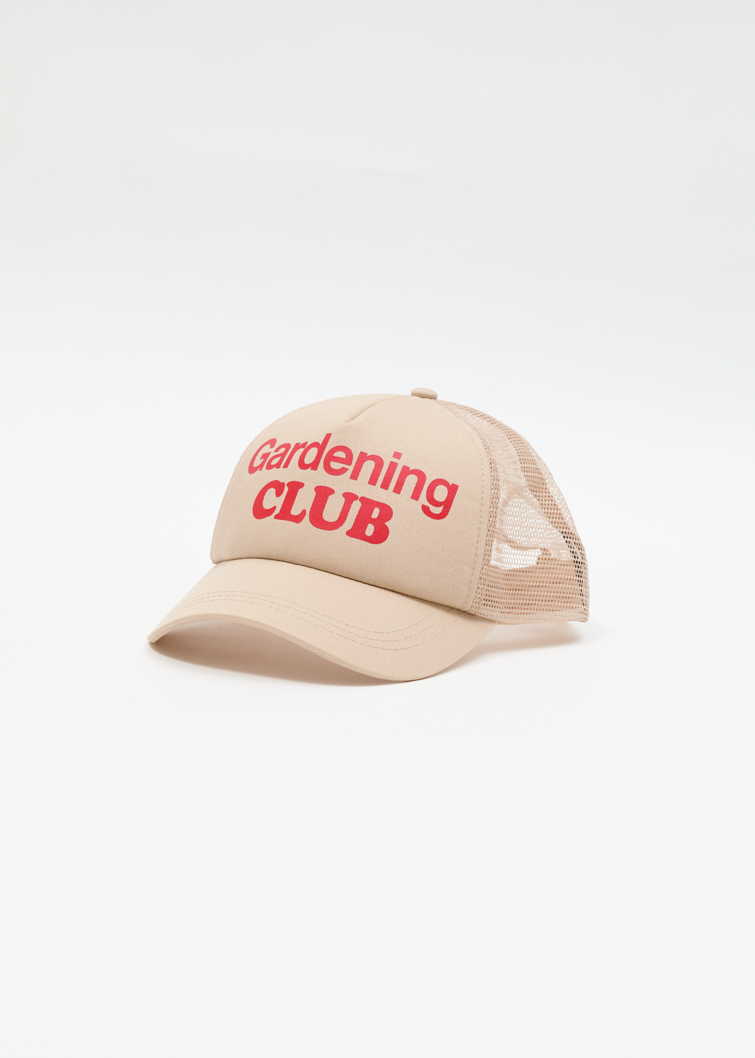 AFENDS Womens Gardening Club - Trucker Cap - Taupe 