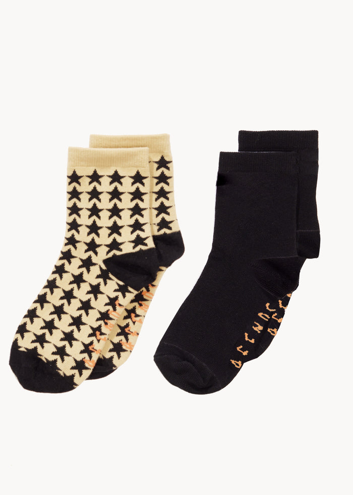 AFENDS Womens Aster - Socks Two Pack - Multi