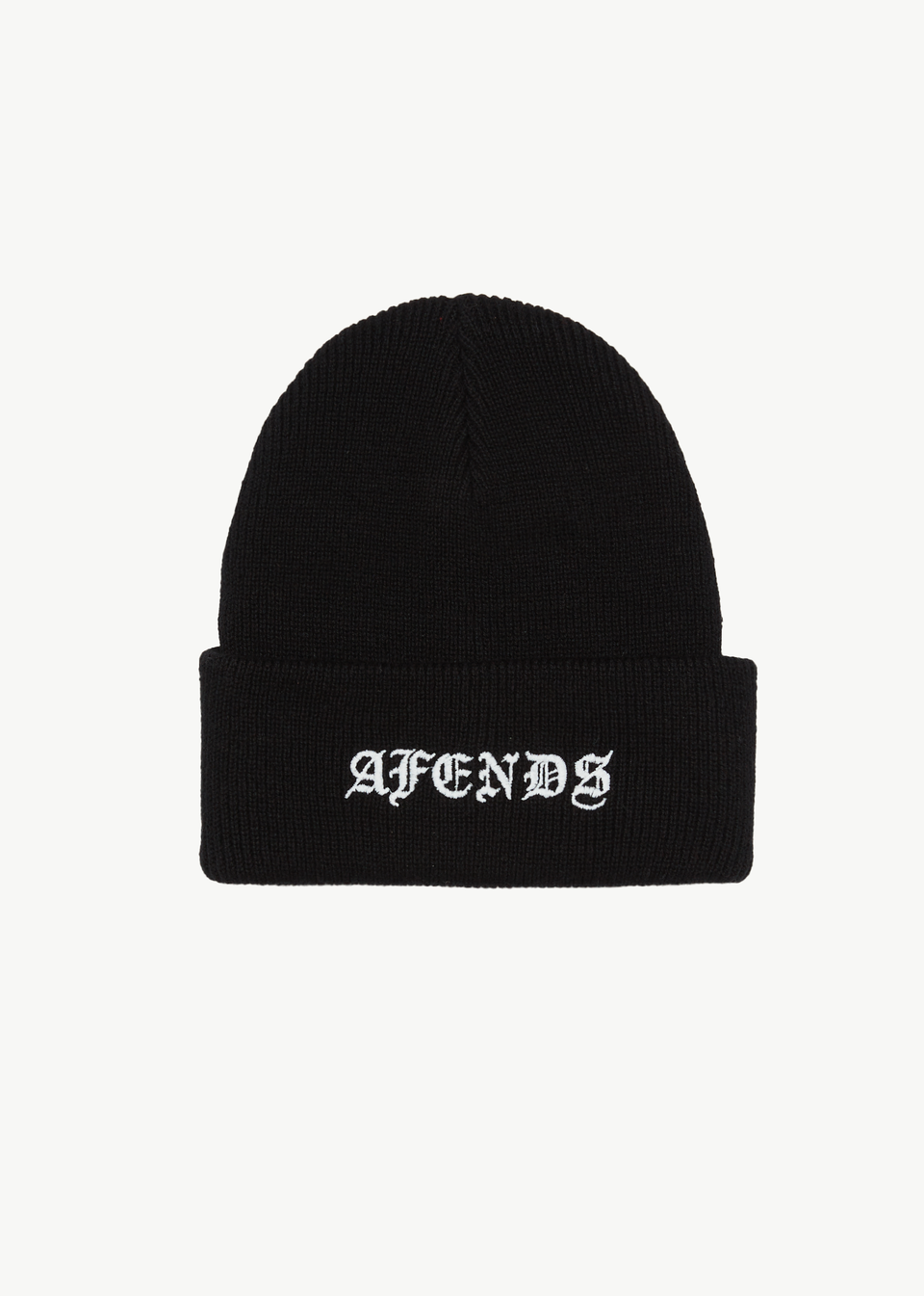 AFENDS Mens Gothic - Retro Tee - Black
