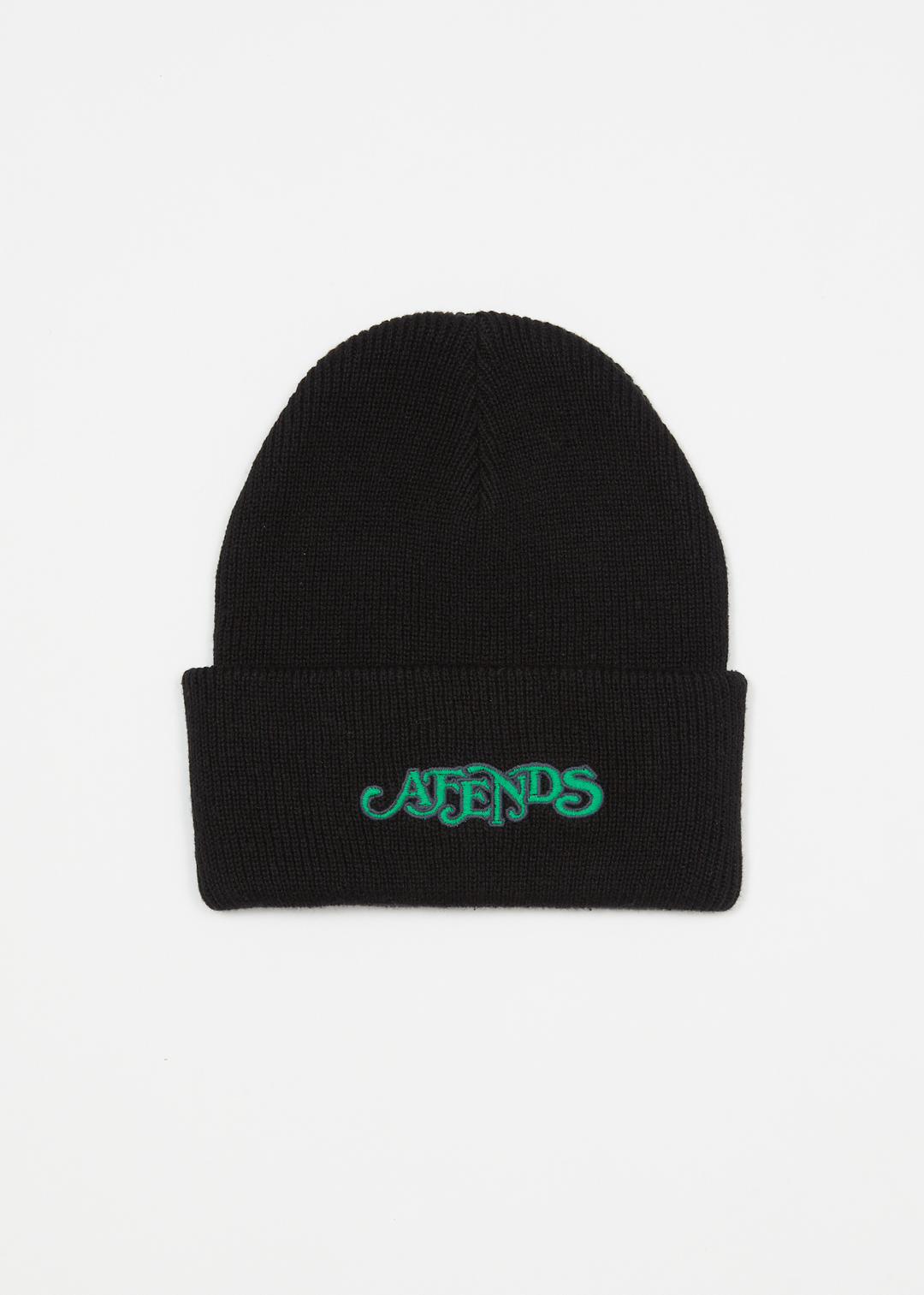 AFENDS Mens Break Through - Beanie - Black 