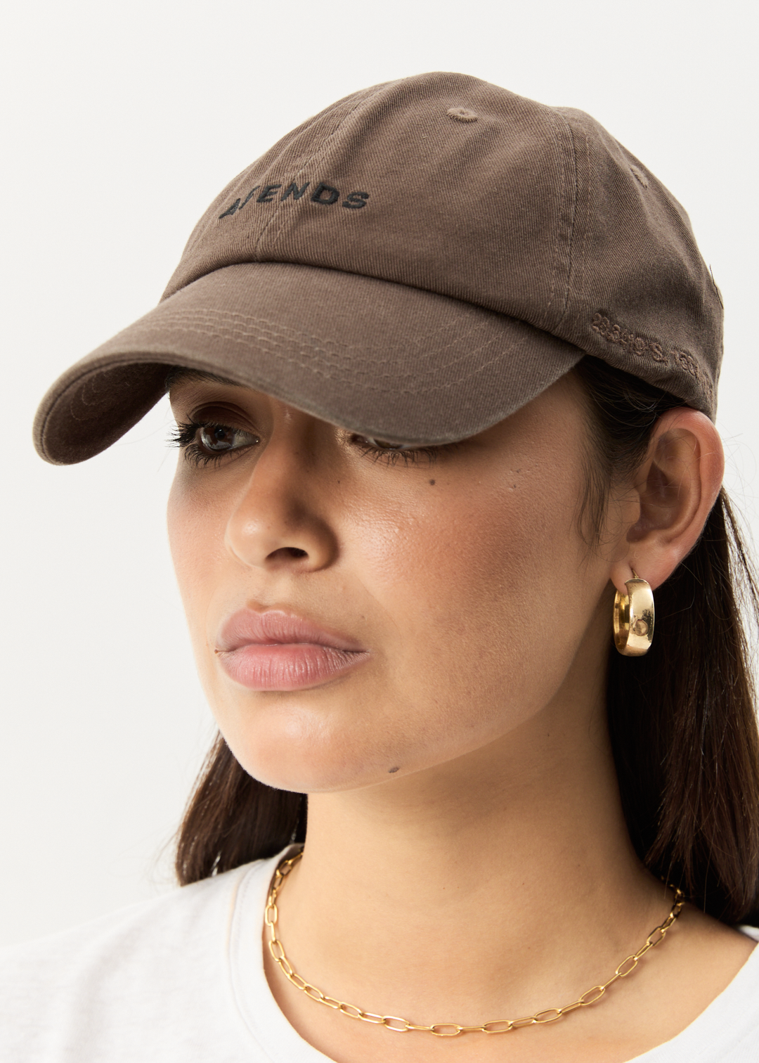 AFENDS Womens Daylight - Panelled Cap - Coffee