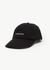 AFENDS Womens Daylight - Panelled Cap - Stone Black - Afends womens daylight   panelled cap   stone black 