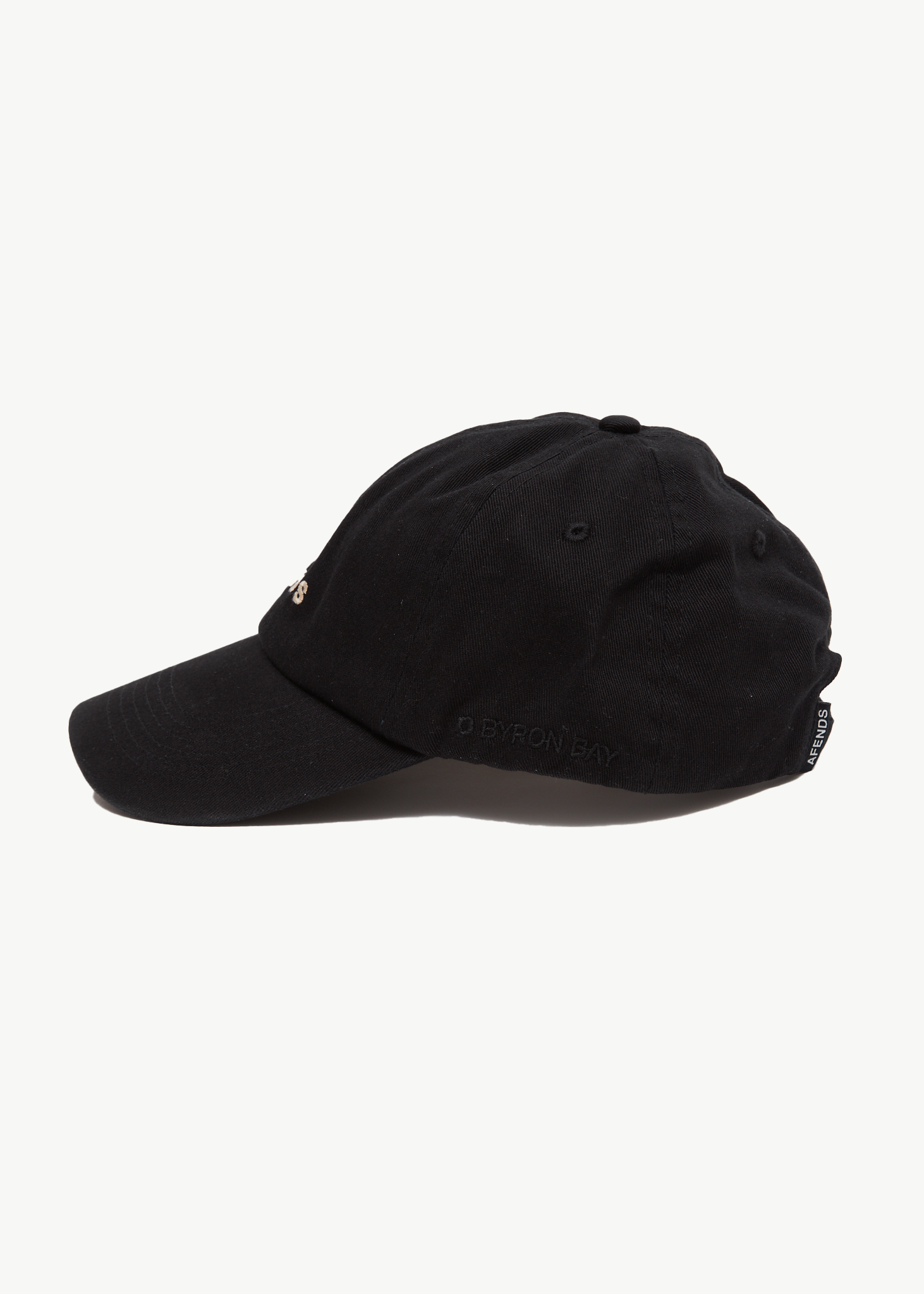 AFENDS Womens Daylight - Panelled Cap - Stone Black 